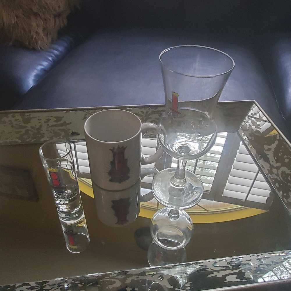 BB King  Drinking Glass, Coffee Mug and shot glass